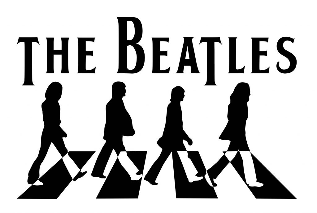 The Beatles logo Abbey Road